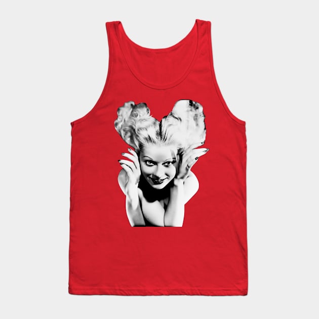 Lucille Ball B&W Tank Top by CoolMomBiz